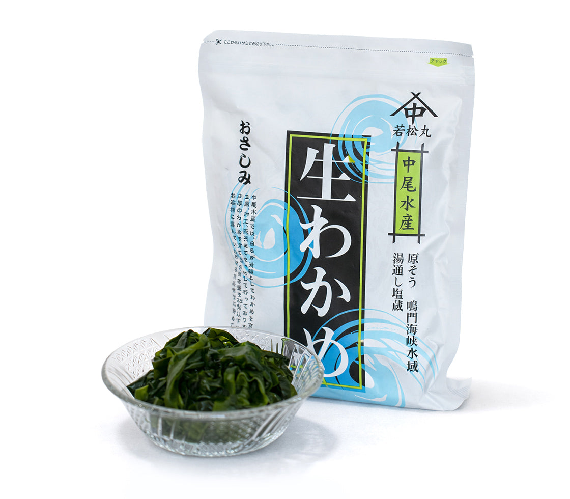 湯通し塩蔵わかめ500g